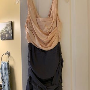 Express studio pink/grey dress